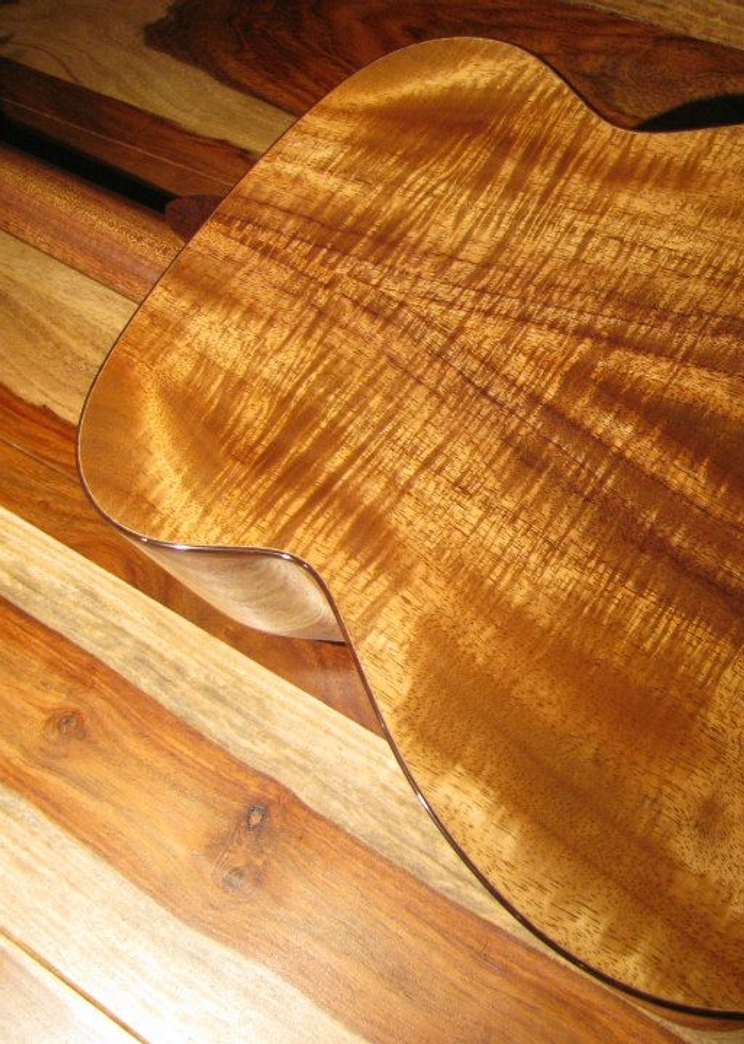 Pre-owned Folk-000  Koa-Adirondack 