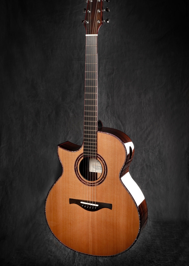 Small Jumbo CW  "Tuxedo"  Left-handed